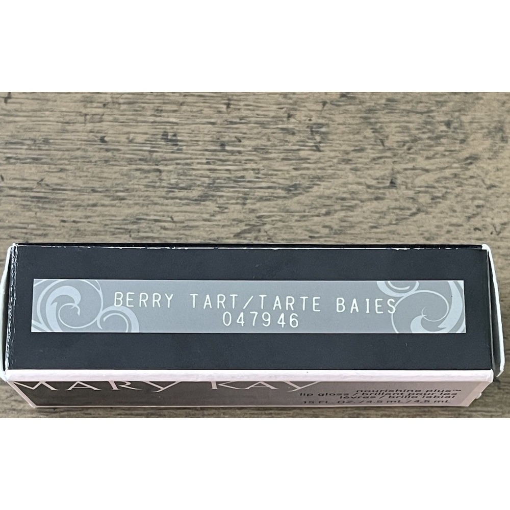 Mary Kay Nourishine Plus Lip Gloss Berry Tart #047946 New In Box - Picture 3 of 4